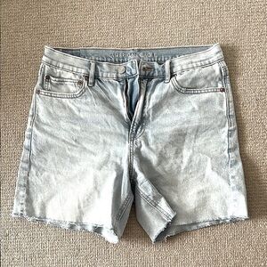 AMERICAN EAGLE Light Blue Denim Shorts
